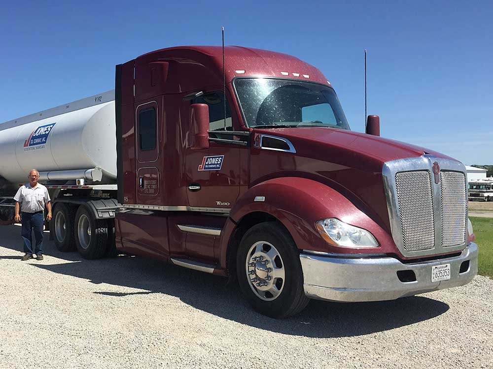 Stockton, Kansas - Jones Oil Transportation Services - Fuel Products - truck photo